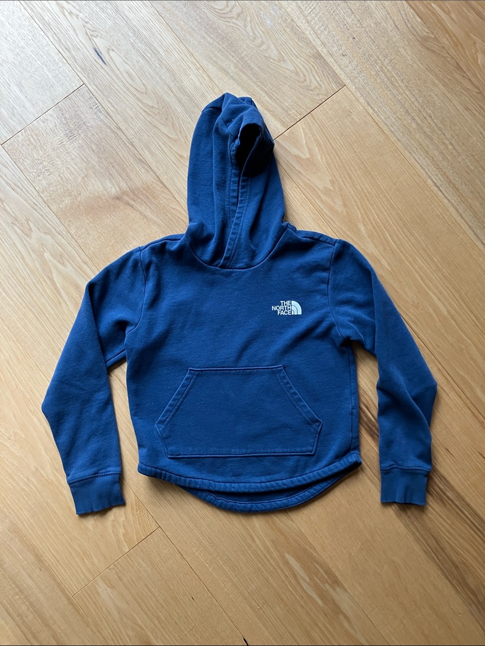 The North Face Kids Navy Blue Hooded Pullover